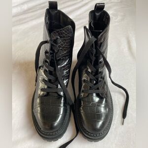 Black Combat Boots